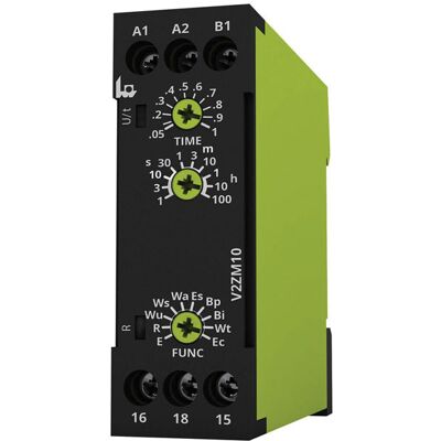 Tele V2ZS20 Timer Relay - Multifunctional 12-240V - 2 NO Tele V2ZS20 Timer Relay - Multifunctional 12-240V - 2 NO