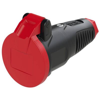 PCE P2522-sr Power Outlet - IP54, Rubber, 16A, 250V, 3p PCE P2522-sr Power Outlet - IP54, Rubber, 16A, 250V, 3p
