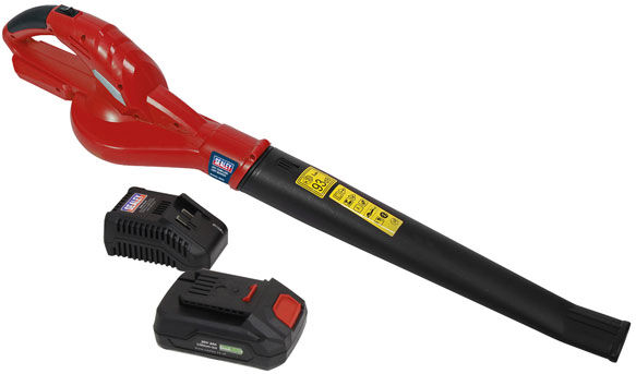 Sealey CB20VCOMBO4 Leaf Blower Cordless 20V with 4Ah Battery & Charger