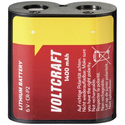 Voltcraft CR123A Lithium Battery - 1500mAh - 3V - Pack of 10 - Batteries Voltcraft CR123A Lithium Battery - 1500mAh - 3V - Pack of 10 - Batteries
