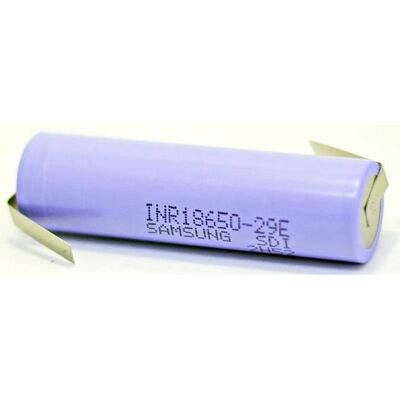 Samsung INR18650-29E ZLF High Temp Flat-Top Battery - Battery Samsung INR18650-29E ZLF High Temp Flat-Top Battery - Battery