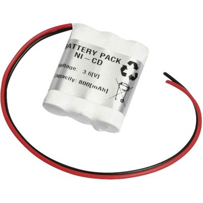 Emmerich Model 36AA800R Emergency Lights Battery - 3.6V 800mAh Emmerich Model 36AA800R Emergency Lights Battery - 3.6V 800mAh
