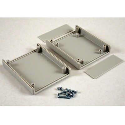 Hammond 1593BBGY Instrument Case, GPABS 95 x 77 x 30 Grey Hammond 1593BBGY Instrument Case, GPABS 95 x 77 x 30 Grey