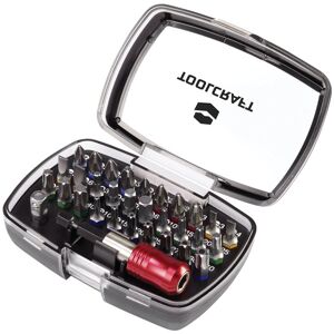 Toolcraft 1613599 Bit Set 32-Piece Colour-Coded Case Belt Clip Toolcraft 1613599 Bit Set 32-Piece Colour-Coded Case Belt Clip