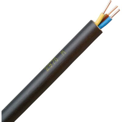 Kopp 153310045 Black 10M 3 G Underground Cable - Electrical Cable Kopp 153310045 Black 10M 3 G Underground Cable - Electrical Cable