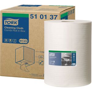 Tork 510137 Cleaning Cloth - Combi Roll In Box - W1/2/3 System - 1... Tork 510137 Cleaning Cloth - Combi Roll In Box - W1/2/3 System - 1...