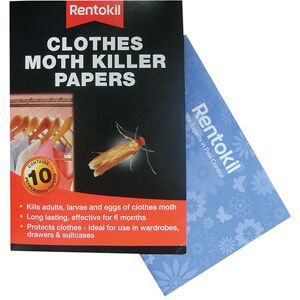 Rentokil FA115 Clothes Moth Papers (Pack 10) Rentokil FA115 Clothes Moth Papers (Pack 10)