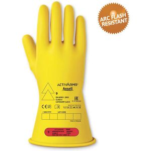Ansell RIG014R120 Electricians Gauntlet Natural Rubber EN 60903/21420. Ansell RIG014R120 Electricians Gauntlet Natural Rubber EN 60903/21420.