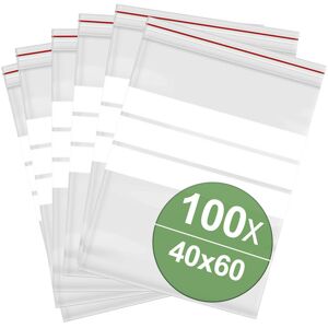 Quadrios 23Sa072 Grip Seal Bag Transparent PE 120X180mm 100 Pieces Quadrios 23Sa072 Grip Seal Bag Transparent PE 120X180mm 100 Pieces