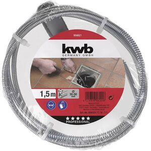 kwb 956021 Pipe cleaner coil with crank handle for clearing blockages kwb 956021 Pipe cleaner coil with crank handle for clearing blockages