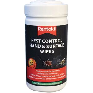 Rentokil FPW44 Pest Control Hand & Surface Wipes Rentokil FPW44 Pest Control Hand & Surface Wipes
