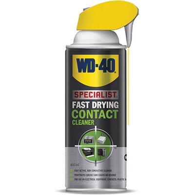 WD-40® 44368 Specialist Contact Cleaner Aerosol 400ml WD-40® 44368 Specialist Contact Cleaner Aerosol 400ml