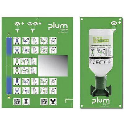 Plum B 500 ml Eye Wash Station - Eye Wash Station Plum B 500 ml Eye Wash Station - Eye Wash Station
