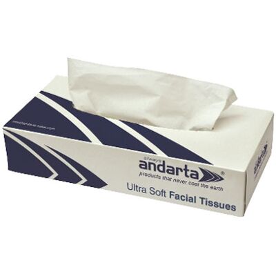 Andarta 07-006 Luxury Facial Tissue 100 Sheets - Pack of 36 Andarta 07-006 Luxury Facial Tissue 100 Sheets - Pack of 36