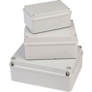 Gewiss GW 44 207 Junction Box Ip56 Screwed Lid Grey 190 x 140 x 70mm Gewiss GW 44 207 Junction Box Ip56 Screwed Lid Grey 190 x 140 x 70mm