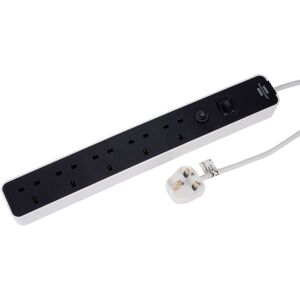 Brennenstuhl 1153253000 Ecolor 5 Way Black FB Extension Socket - extension socket Brennenstuhl 1153253000 Ecolor 5 Way Black FB Extension Socket - extension socket