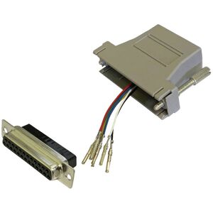 BKL 10121129 Adapter D-SUB Plug 25-pin to RJ12 socket freely assembled BKL 10121129 Adapter D-SUB Plug 25-pin to RJ12 socket freely assembled