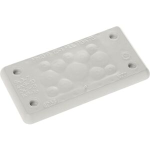 Trelleborg MH-24 F 17-3 Light Grey Cable Grommet Plate - Cable Grommet Plate Trelleborg MH-24 F 17-3 Light Grey Cable Grommet Plate - Cable Grommet Plate
