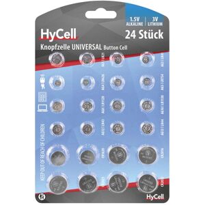 HyCell 1516-0233 Button Cell Set 3xCR2025 6xCR2032 3xCR2450 Safe D... HyCell 1516-0233 Button Cell Set 3xCR2025 6xCR2032 3xCR2450 Safe D...