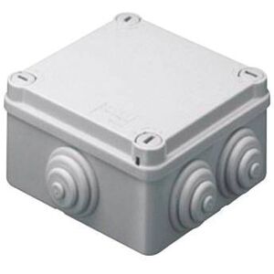 Gewiss GW44024 Junction Box 108x108x58mm Closed Screw Cover Plasti... Gewiss GW44024 Junction Box 108x108x58mm Closed Screw Cover Plasti...