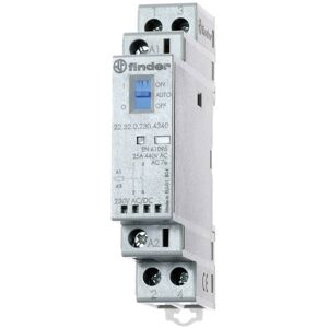 Finder Contactor 22.34.0.230.1740 - 3 NO + 1 NC 230V - Electrical Switch Finder Contactor 22.34.0.230.1740 - 3 NO + 1 NC 230V - Electrical Switch