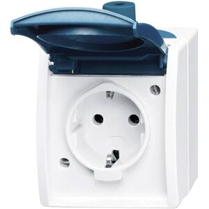 Busch-Jaeger 2601/6 W-54 Ocean Toggle Switch White Surface-Mount W... Busch-Jaeger 2601/6 W-54 Ocean Toggle Switch White Surface-Mount W...