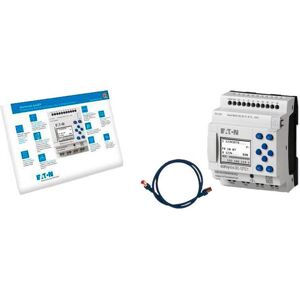 Eaton EASY-E4-DC1 Starter Kit PLC - Digital Inputs & Transistor Outputs Eaton EASY-E4-DC1 Starter Kit PLC - Digital Inputs & Transistor Outputs