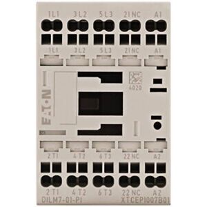 Eaton DILM7-01(24VDC)-PI Power Contact Relay - Contactor 3p 24V DC 3kW Eaton DILM7-01(24VDC)-PI Power Contact Relay - Contactor 3p 24V DC 3kW