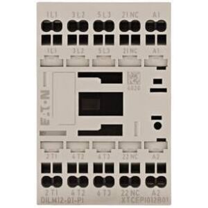 Eaton DILM12-01(24V#199248) Contactor - 3-pole, 24V DC, 5.5 kW Eaton DILM12-01(24V#199248) Contactor - 3-pole, 24V DC, 5.5 kW