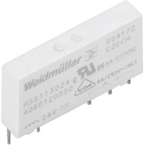 Weidmüller RSS113024F Relay - 24V DC, 6A, White - Automation Weidmüller RSS113024F Relay - 24V DC, 6A, White - Automation