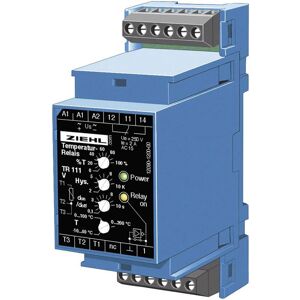 Ziehl TR 111 Temperature Controller - Pt100 -10 to +200°C - 5A Relay Ziehl TR 111 Temperature Controller - Pt100 -10 to +200°C - 5A Relay