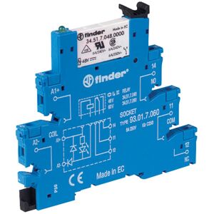 Finder 38.51.7.006.0050 Relay Module - 6VDC, 6A, Screw Terminals Finder 38.51.7.006.0050 Relay Module - 6VDC, 6A, Screw Terminals