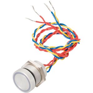 APEM PBARAAFB000K0B Blue 19mm IP69K Vandal Resistant Piezo Switch - SPST APEM PBARAAFB000K0B Blue 19mm IP69K Vandal Resistant Piezo Switch - SPST