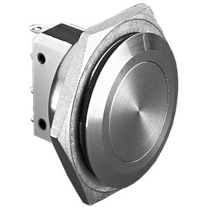 Bulgin MP0038 Vandal-Resistant Flush SPST Pushbutton - 25.8mm Bulgin MP0038 Vandal-Resistant Flush SPST Pushbutton - 25.8mm