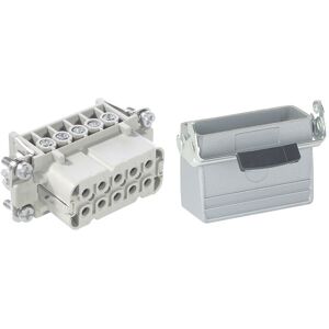LAPP EPIC® KIT H-A 10 BS TBF-LB M20 10P F Metal Cable Coupler Housing LAPP EPIC® KIT H-A 10 BS TBF-LB M20 10P F Metal Cable Coupler Housing