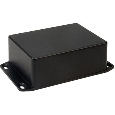 Hammond 1590WBFLBK Watertight Enclosure - IP65 - Flanged - Black Hammond 1590WBFLBK Watertight Enclosure - IP65 - Flanged - Black