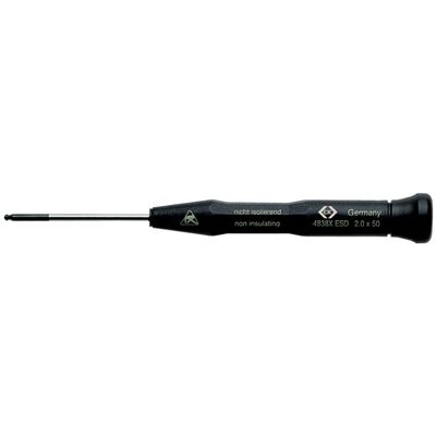 CK Tools T4838XESD20 XonicESD S/Driver Hexagon 2.0x50mm - Screwdriver CK Tools T4838XESD20 XonicESD S/Driver Hexagon 2.0x50mm - Screwdriver