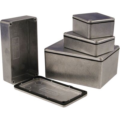Hammond 1550N Aluminium Enclosure Impact Resistant - Enclosure Hammond 1550N Aluminium Enclosure Impact Resistant - Enclosure