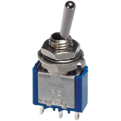 APEM 5569A Toggle Switch - 4PDT On-Off-On - 250V 3A APEM 5569A Toggle Switch - 4PDT On-Off-On - 250V 3A