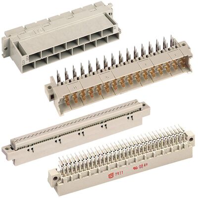 Harting Model 09 03 264 7828 Edge Connector - 64 Pins, 3 Rows Harting Model 09 03 264 7828 Edge Connector - 64 Pins, 3 Rows