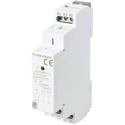 TruComponents TC-GR8-208/230 2-Changeover Auxiliary Switch - Industrial Control TruComponents TC-GR8-208/230 2-Changeover Auxiliary Switch - Industrial Control