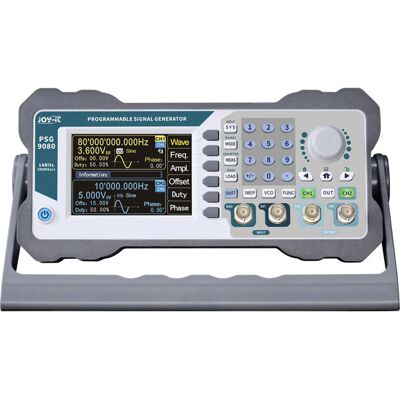 Joy-it Joy-it JT-PSG9080 Signal Generator - 1nHz-80MHz, 2 channels Joy-it Joy-it JT-PSG9080 Signal Generator - 1nHz-80MHz, 2 channels