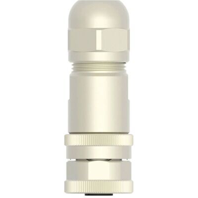 TE Connectivity T4110012021-000 Sensor/Actuator Connector - Unconfigured M12 Female, Straight TE Connectivity T4110012021-000 Sensor/Actuator Connector - Unconfigured M12 Female, Straight
