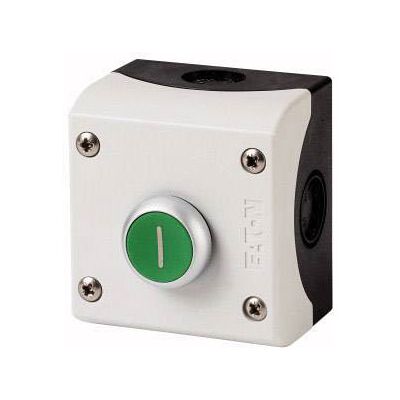 Eaton M22-I3-M2 Push Button Station - IP66/IP67/IP69K - 2NO/2NC - Gray Eaton M22-I3-M2 Push Button Station - IP66/IP67/IP69K - 2NO/2NC - Gray