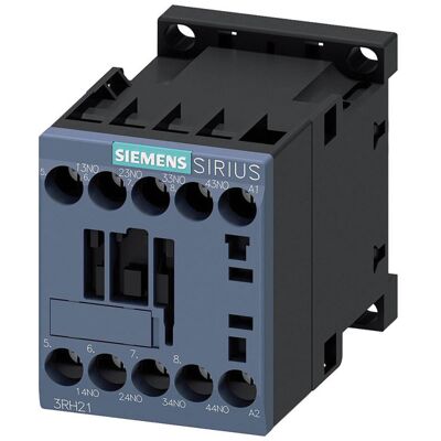 Siemens 3RH2140-1BB40 SIRIUS Auxiliary Contactor 4S 24V DC 10A cli... Siemens 3RH2140-1BB40 SIRIUS Auxiliary Contactor 4S 24V DC 10A cli...