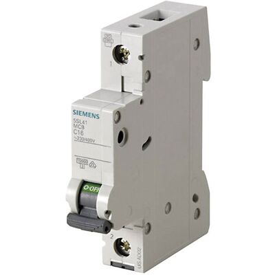 Siemens 5SY6120-6 Circuit Breaker - 20A, B, 1P Siemens 5SY6120-6 Circuit Breaker - 20A, B, 1P