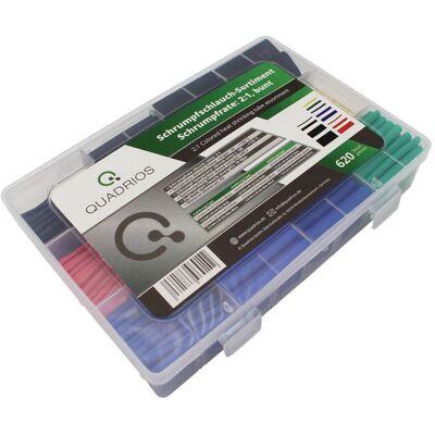 Quadrios 2107CA135 Assortment of Heat Shrink Tubes - Heat Shrink Tubing Quadrios 2107CA135 Assortment of Heat Shrink Tubes - Heat Shrink Tubing