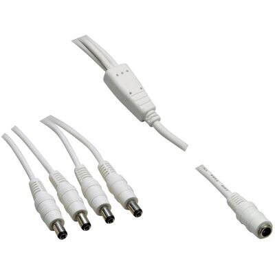 VOLTCRAFT 072981C Low Voltage Cable - 5.5mm DC Connectors VOLTCRAFT 072981C Low Voltage Cable - 5.5mm DC Connectors