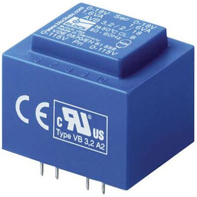 Acme Model 115V-9V PCB Transformer - Transformer Acme Model 115V-9V PCB Transformer - Transformer