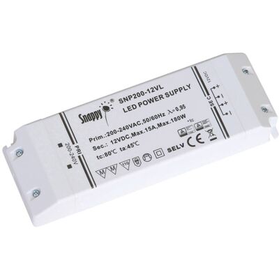 Dehner Elektronik 12V200W-MM-EU LED Transformer for Furniture Dehner Elektronik 12V200W-MM-EU LED Transformer for Furniture